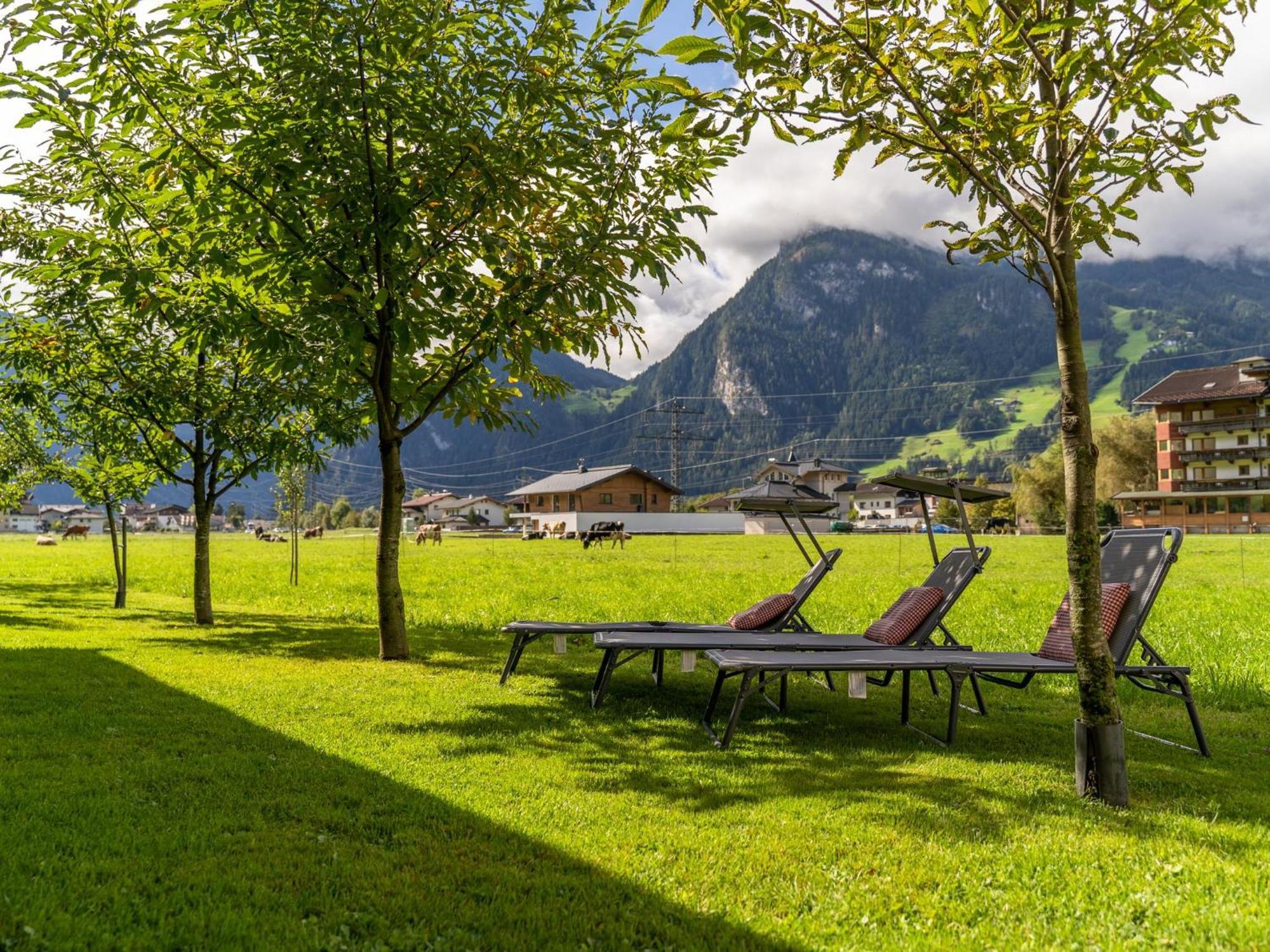Blick zum Mayrhofen Ramsau im Zillertal Exterior foto